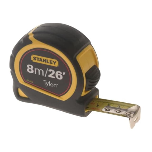 STANLEY - Tylon™ Pocket Tape 8m/26ft (Width 25mm) Loose