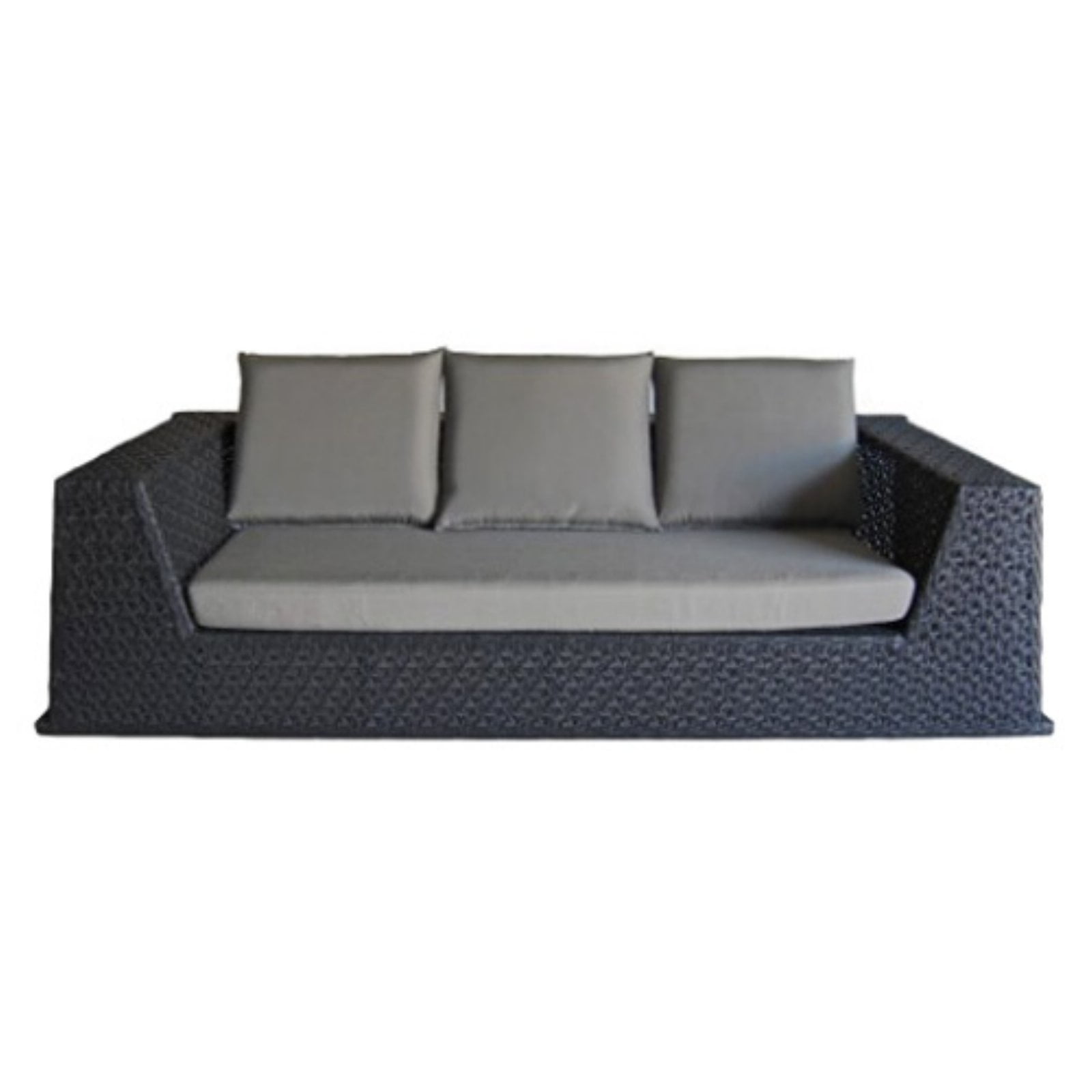 100 Essentials Wicker Patio Palace Sofa Com