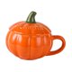 thumbnail image 5 of Taza de sopa con tapas, Taza de cerámica para hombres y mujeres, tazas divertidas de otoño de 300ml, Taza de leche con asa, tazas de té para el hogar mayimx Taza de sopa, 5 of 9