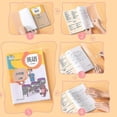 thumbnail image 3 of 10 fundas transparentes para cuadernos de ejercicios A4, de plástico grueso, reutilizables y ajustables., 3 of 3