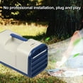 thumbnail image 4 of Portable Air Conditioner, 5200BTU Portable Air Conditioner Evaporative Air Cooler with Remote Control Heating and Cooling Dual Use Portable AC Unit for Home Office Camping, 4 of 7