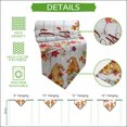 thumbnail image 5 of Fall Gnomes Table Runner Linen Burlap Table Runner 72 Inches Long Thanksgiving Pumpkin Maple Leaves Gray Brown Dresser Scarves for Kitchen Island Coffee Dining Room Party Holiday Decoration 16"x72", 5 of 8