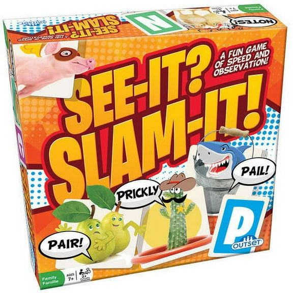 Outset Media See-It? Slam-It! Family Game