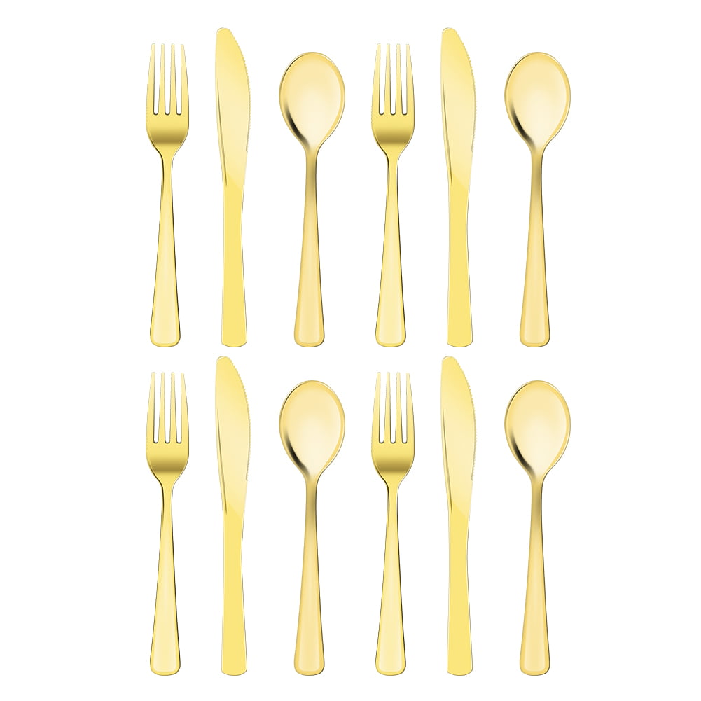 DIY Disposable Plastic Cutlery Fork Wedding Party Dessert Western Tableware