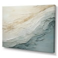 thumbnail image 2 of Designart "Minimalist Horizon With Beige And Grey Waves I" Coastal Minimalism Wall Decor, 2 of 7