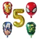 thumbnail image 1 of 5 uds Globos de Papel de aluminio Spiderman XUQIANG decoración de Fiesta Temática 32 pulgadas, 1 of 5