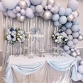 thumbnail image 2 of Cortina Backdrop Queen Dream con lentejuelas plateadas, paquete de 3 unidades, 61 x 244 cm, 2 of 6