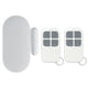 thumbnail image 1 of Alarma de puerta y ventana para el hogar, piscina, seguridad para niños con 2 controles remotos, entrada de puerta, sensor magnético antirrobo, kit de alerta de seguridad para tienda, garaje, 1 of 5