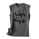 thumbnail image 5 of Camiseta Sin Mangas Para Mujer Sin Mangas Cami Tops Moda Casual Impreso Señoras Cuello Redondo Chaleco Camiseta Odeerbi  ODB157709, 5 of 5