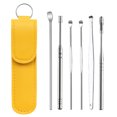 thumbnail image 4 of Kit de 6 uds para recoger cera en los oídos, cureta para el cuidado de la salud, herramienta para el hogar (amarillo) Ndcxsfigh Cuidado Belleza, 4 of 9