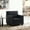 Black1, variant on Gewnee 57" Linen Upholstered Loveseats with Nailhead Trim,Blue