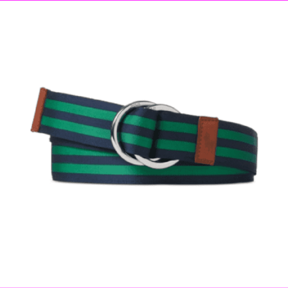 Polo Ralph Lauren - Polo Ralph Lauren Men's Striped Grosgrain Belt