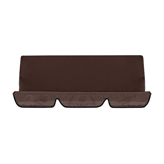 LINMOUA Outdoor Swing Cushion 3 Seater Swing Chair Cushion Non Slip Anti-fading Waterproof Bench Swing Seat Cushion Garden Patio Furniture Chair Pad Backrest Mat