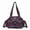 128APurple, variant on Angel Kiss Small Hobo Purses for Women Soft Vegan Leather Shoulder Bags with Crossbody Adjustable Strap