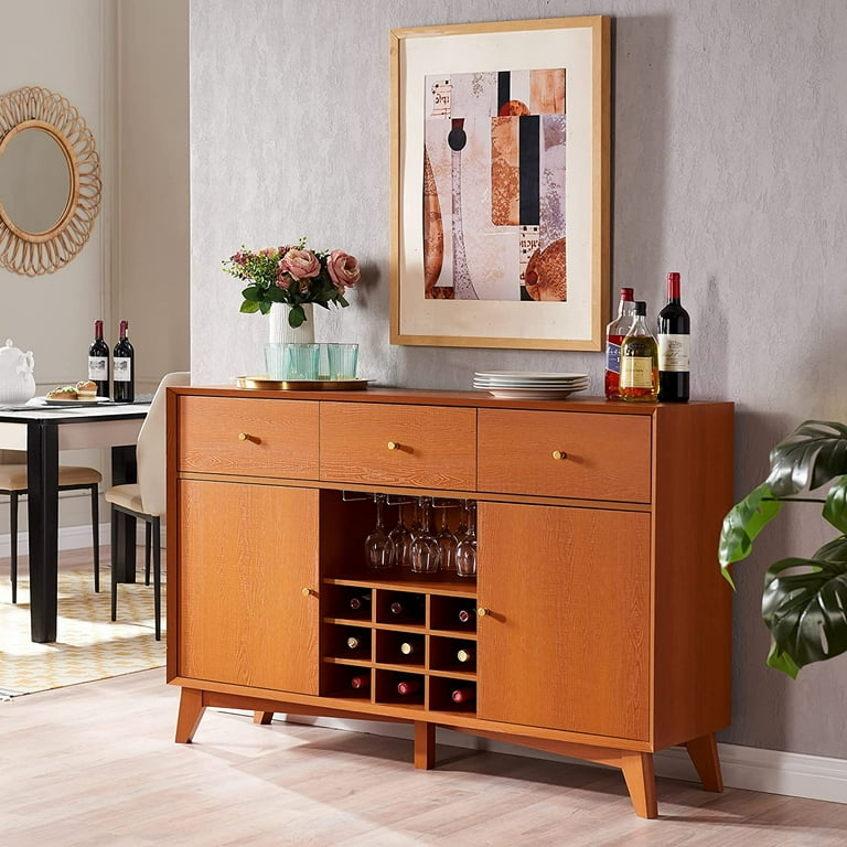 Cherry 2024 liquor cabinet
