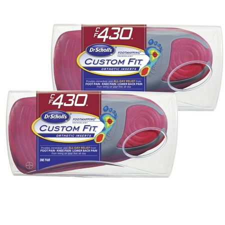 Magnetic Shoe Inserts - Dr. Scholl's Custom Fit Orthotic Shoe Inserts, CF430, 2-Pair