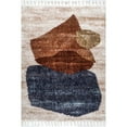 thumbnail image 2 of nuLOOM Kassidy Shaggy Contemporary Tassel Area Rug, 4' x 6', Blue, 2 of 2