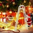 thumbnail image 5 of Santa Claus Climbing Ladder Electric Decoration Christmas Tree Ornaments Funny New Year Kids Gifts Party Decor, 5 of 8