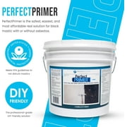 PerfectPrimer Encapsulant - Seals Unwanted Mastic & Prime for New Application - Matte Grey, 1 Gallon