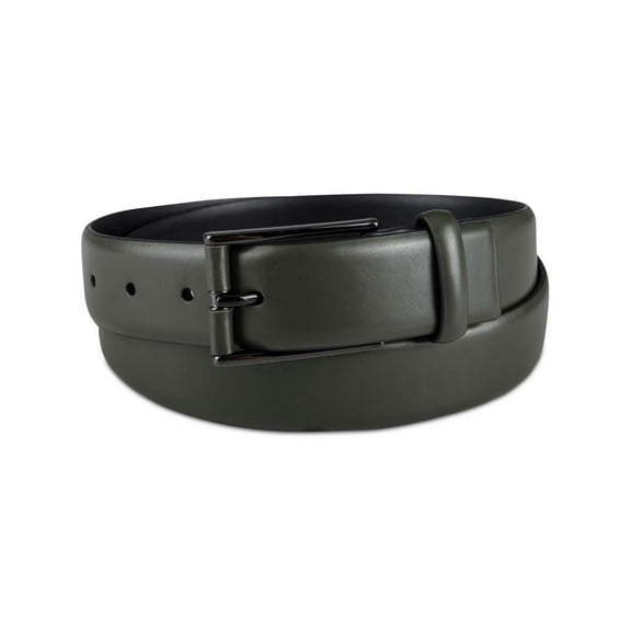 Alfani Mens Faux Leather Stretch Dress Belt