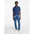 thumbnail image 3 of George Men's and Big Men's Double Knit Polo Shirt with Short Sleeves, Sizes S-5XL, 3 of 5