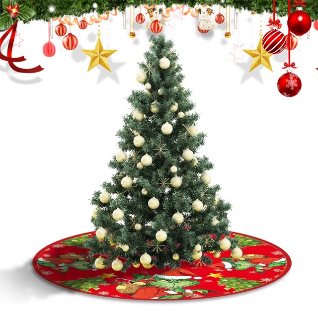 Soporte para Navidad Faldas 90 Cm Rojo