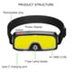 thumbnail image 3 of Escalada XPE COB LED faro linterna impermeable al aire libre camping senderismo antorcha, 3 of 7