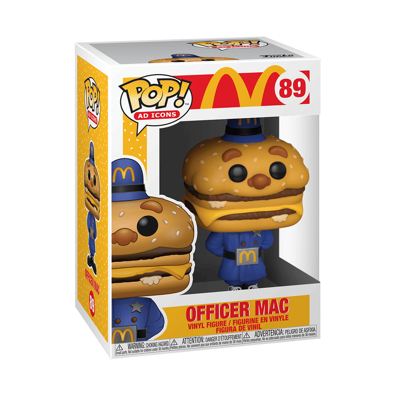 Funko Pop! Ad Icons: McDonald's - Officer Mac Vinyl Figure