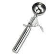 thumbnail image 1 of Stainless Steel Ice Cream Scoop with Trigger Cookie Scoop Meat Melon Baller Potato Spoon (Small), 1 of 9