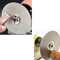 thumbnail image 2 of Fule 8inch 200mm Diamond Coated Lapping Disc Flat Lap Wheel Abrasive Grinding Disc, 2 of 9
