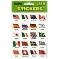 thumbnail image 1 of World Flags (20 Countries) Theme Stickers, Pack Of 120, 1 of 2