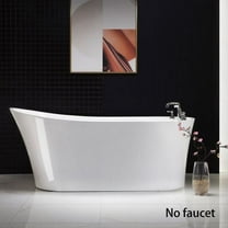 WOODBRIDGE 67" Freestanding Bathtub Contemporary Soaking Tub BTA0084