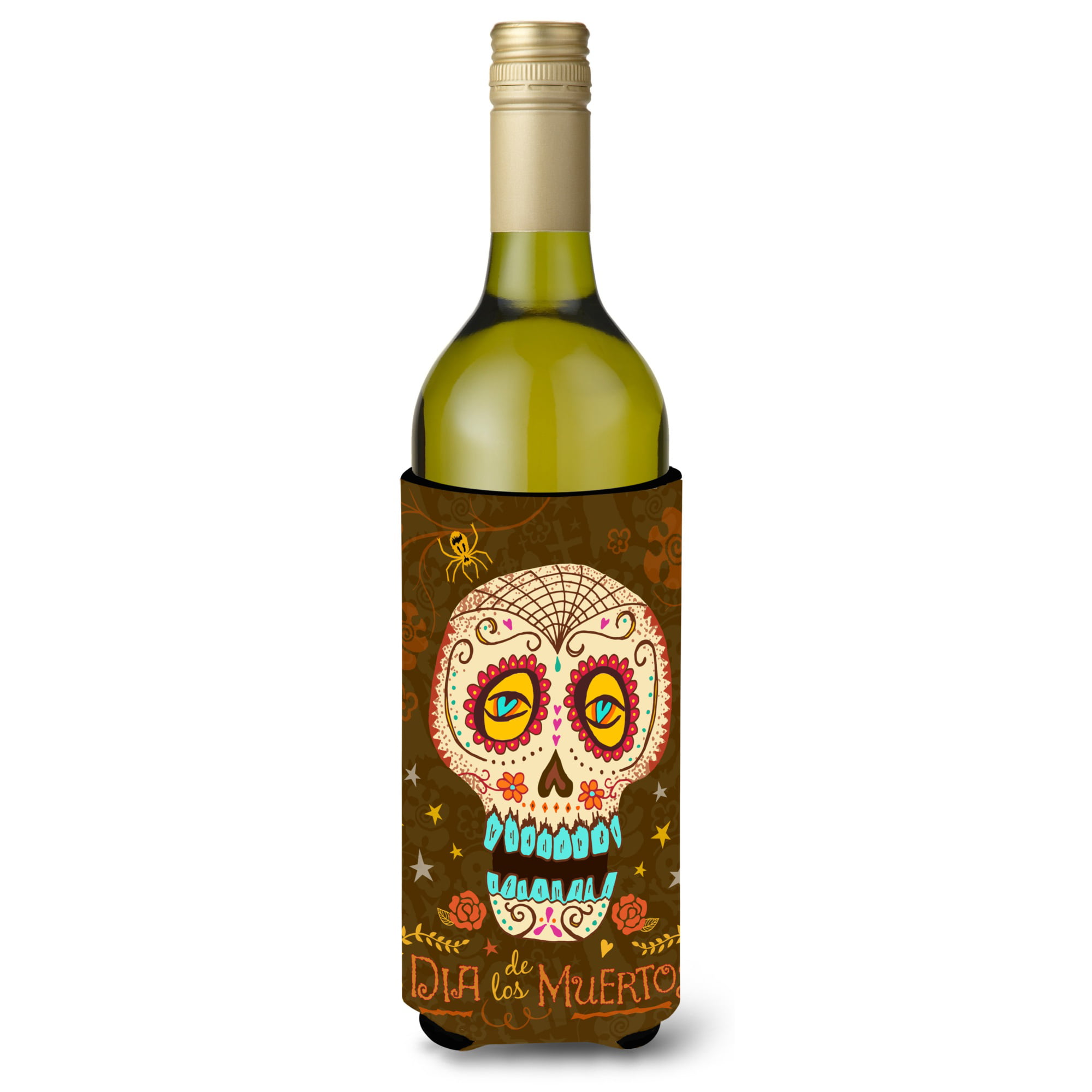 12oz Skull Bottle W/ Cork Spooky Halloween Decor Alcohol Drink Decor 