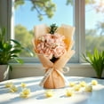 thumbnail image 2 of Artificial Rose Bouquet - Roses for Wedding, Party, Home Decoration, and Photography | High-End, Long-Lasting Romantic Gift for Lovers, Friends, and Family, Champagne gold, 2 of 6