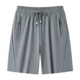 thumbnail image 3 of Women's Summer Shorts With Pockets Stretchy Drawstring Casual Comfortable Vacation Athletic Elastic Waist Pure Color Exercise Shorts Women Shorts And Top Set for Women Athletic Tops for Women Short, 3 of 3