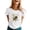 White, variant on Summer Tops for Women Long Sleeve Tees for Women Pack Womens Short Sleeved Athletic Tops Women's Plain T Shirt Womens Loose Casual Loose Fit Stripped Shirts Summer Tee Shirts Rainbow Stripe Yellow L