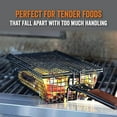 thumbnail image 3 of Yukon Glory Premium Grilling Basket for Barbecue, Fish, & Vegetable, 3 of 6