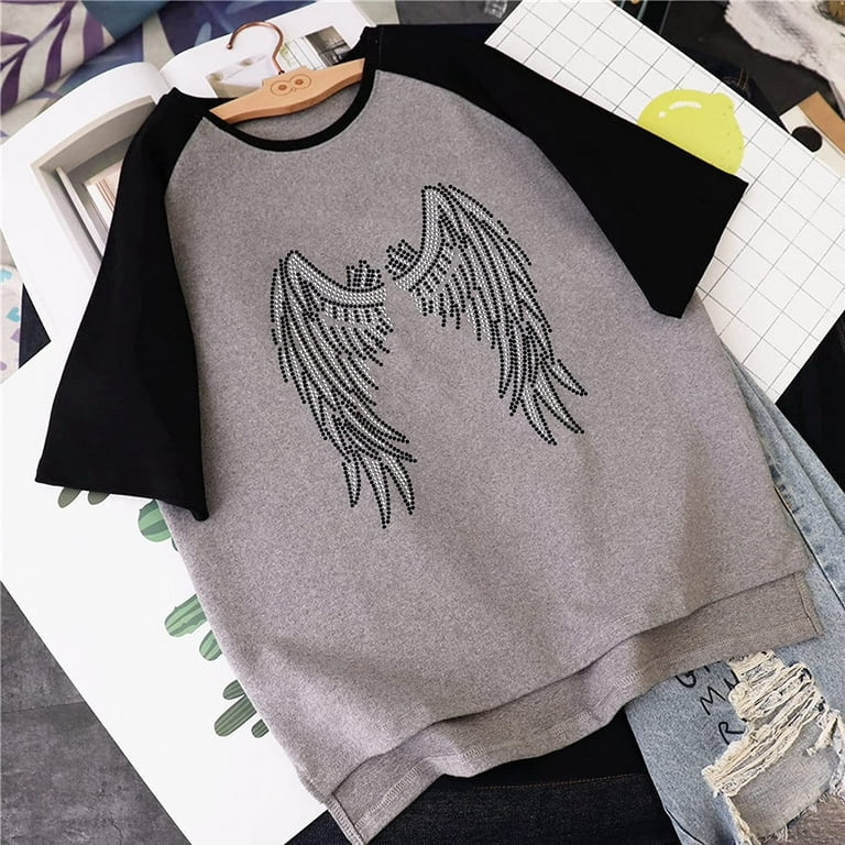 Wings Cutout T-shirt Tutorial - Pretty Ideas