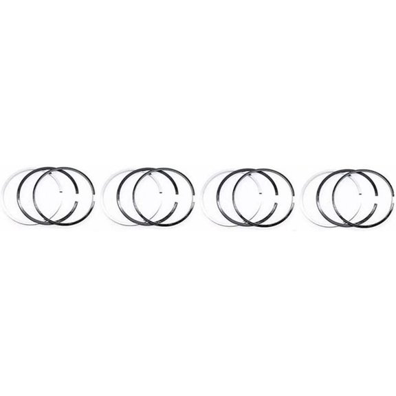 Seapple 4 Sets 4BE1 Piston Ring Compatible with ISUZU Engine ELF250 ELF350 KS320 NKR NPR Replacement