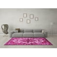 thumbnail image 3 of Ahgly Company Indoor Square Persian Pink Traditional Area Rugs, 5' Square, 3 of 4