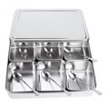 thumbnail image 2 of Con Cucharas Y Tapa Especiero, Salero Y Pimentero, Para Restaurantes Cocinas Familiares, 2 of 7