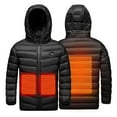 thumbnail image 2 of Maqroz Kids Heated Jacket Boys Girls Lightweight Electric Heated Coat Zip Up Hooded Puffer Jackets Teen Padded Down Jackets Thermal Quilted Toddler Winter Coats Usb Charging Washable, Sizes 4-15, 2 of 9