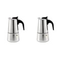 thumbnail image 1 of Cafetera Moka 2X Cafetera Espresso Latte Percoladora Estufa Cafetera Espresso Cafetera Italiana 100Ml, 1 of 8