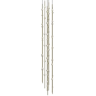 Sonneman 2162.C-T-27 Constellation Andromeda 55 Light 12" Wide Led Abstract Multi Light