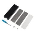thumbnail image 1 of M.2 2280 SSD Heatsink, M.2 SSD Cooler Fast Heat Dissipation Aluminum Alloy Simple  for Single Double Sided 2280 Modules, 1 of 7