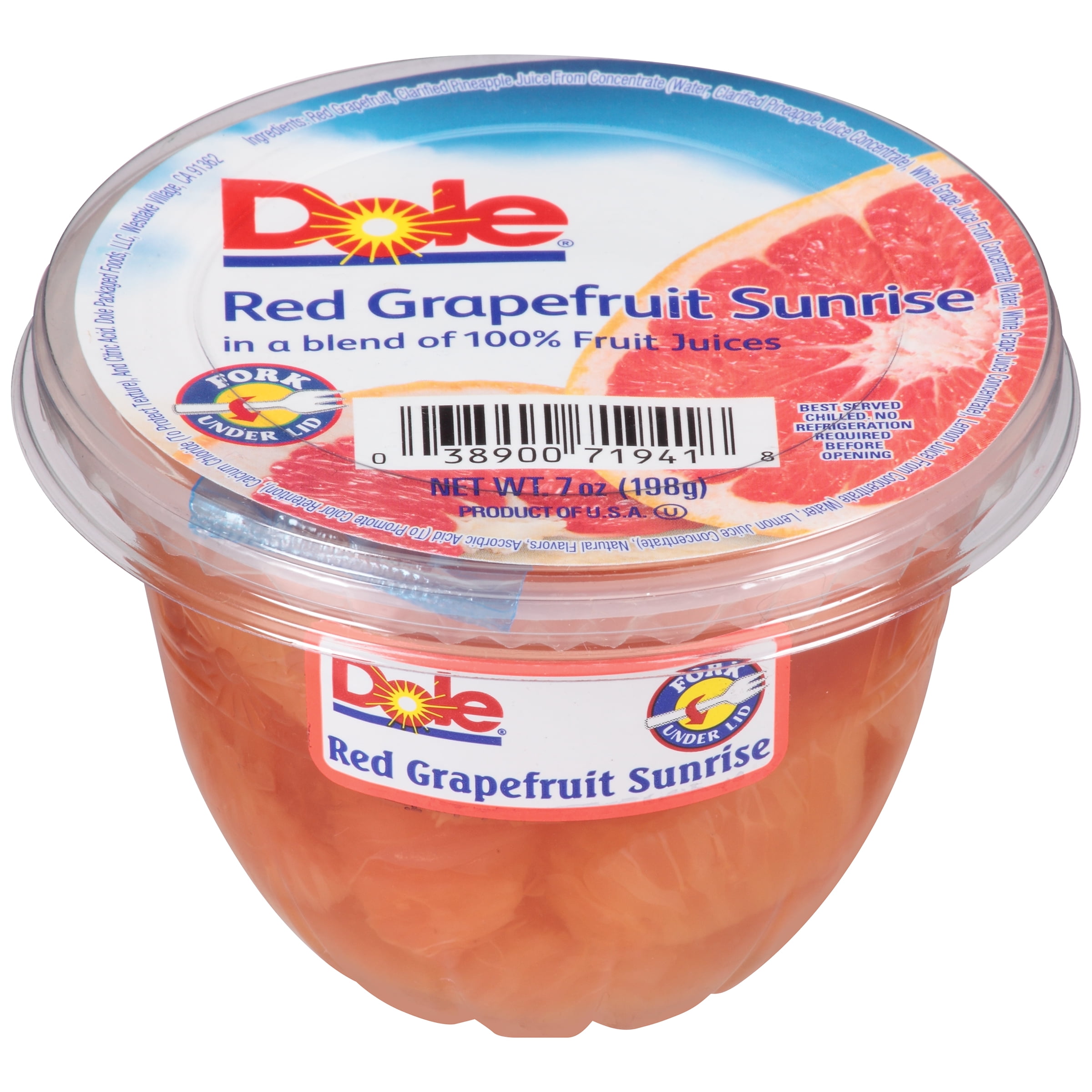 Dole Red Grapefruit in Juice,12 7 Oz