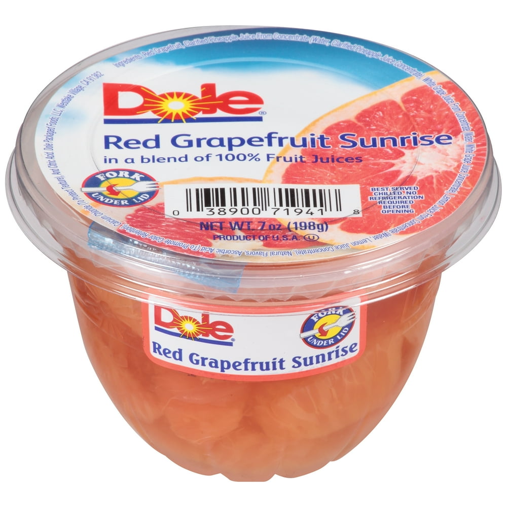 Dole Red Grapefruit in Juice,12 7 Oz