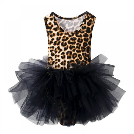 

Children s Ballet Dress Leopard Print Dance Dress Performance Costume For Small And Medium-sized Children Girls Ballet Dress Leopard Print