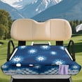 thumbnail image 3 of Uourmeti Indigo Tie-Dye Pattern Golf Cart Seat Covers Universal, for Universal Golf Cart Seat, Golf Cart Seats Cushion Covers, 3 of 8