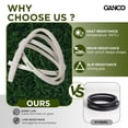 thumbnail image 2 of GANCO 954-04060C Deck Belt Replacement Part for Cub Cadet LT1040 LTX1042 with 42" Deck Repair Accessories Replace 954-04060 754-04060, 1/2 Inch x 96.5 Inch Lawn Mower Belt, 2 of 6